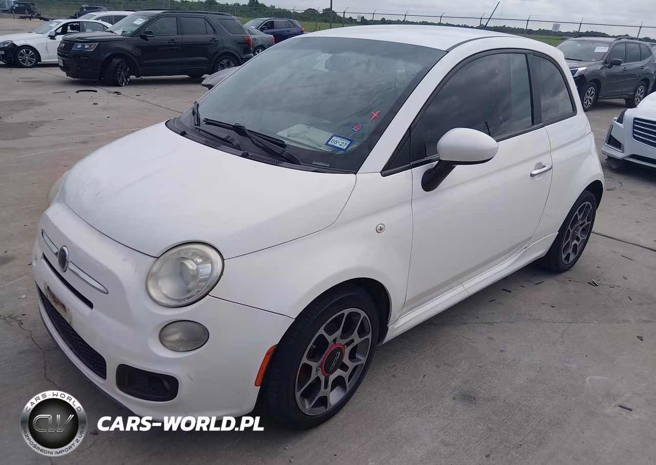 2012 Fiat 500 Sport VIN:3C3CFFBR7CT116639 - 2