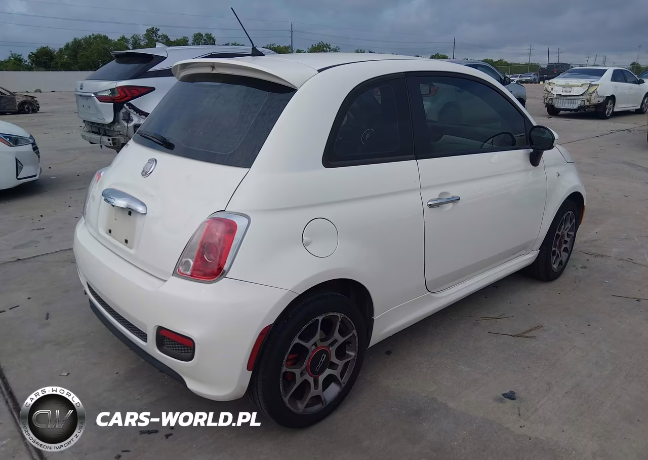 2012 Fiat 500 Sport VIN:3C3CFFBR7CT116639 - 4