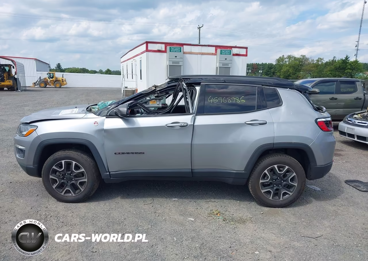 2021 Jeep Compass Trailhawk 4X4 VIN:3C4NJDDB6MT571698 - 14