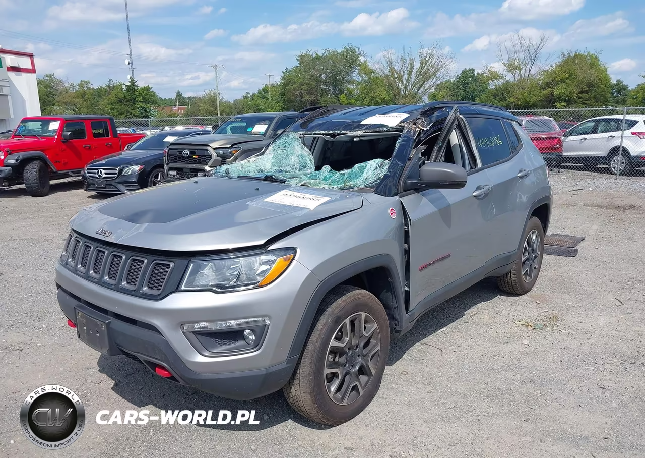 2021 Jeep Compass Trailhawk 4X4 VIN:3C4NJDDB6MT571698 - 2