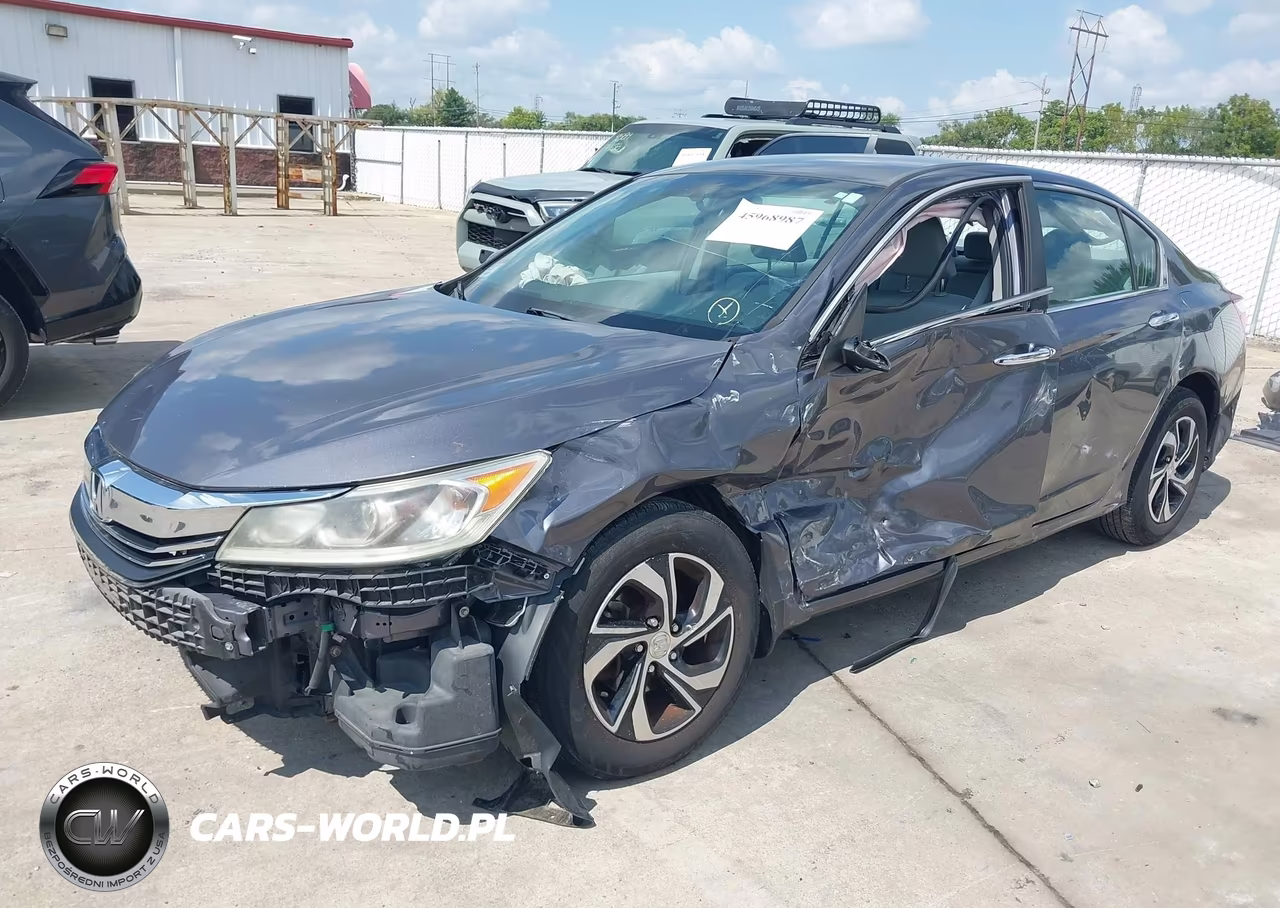 2016 Honda Accord Lx VIN:1HGCR2F33GA052406 - 2