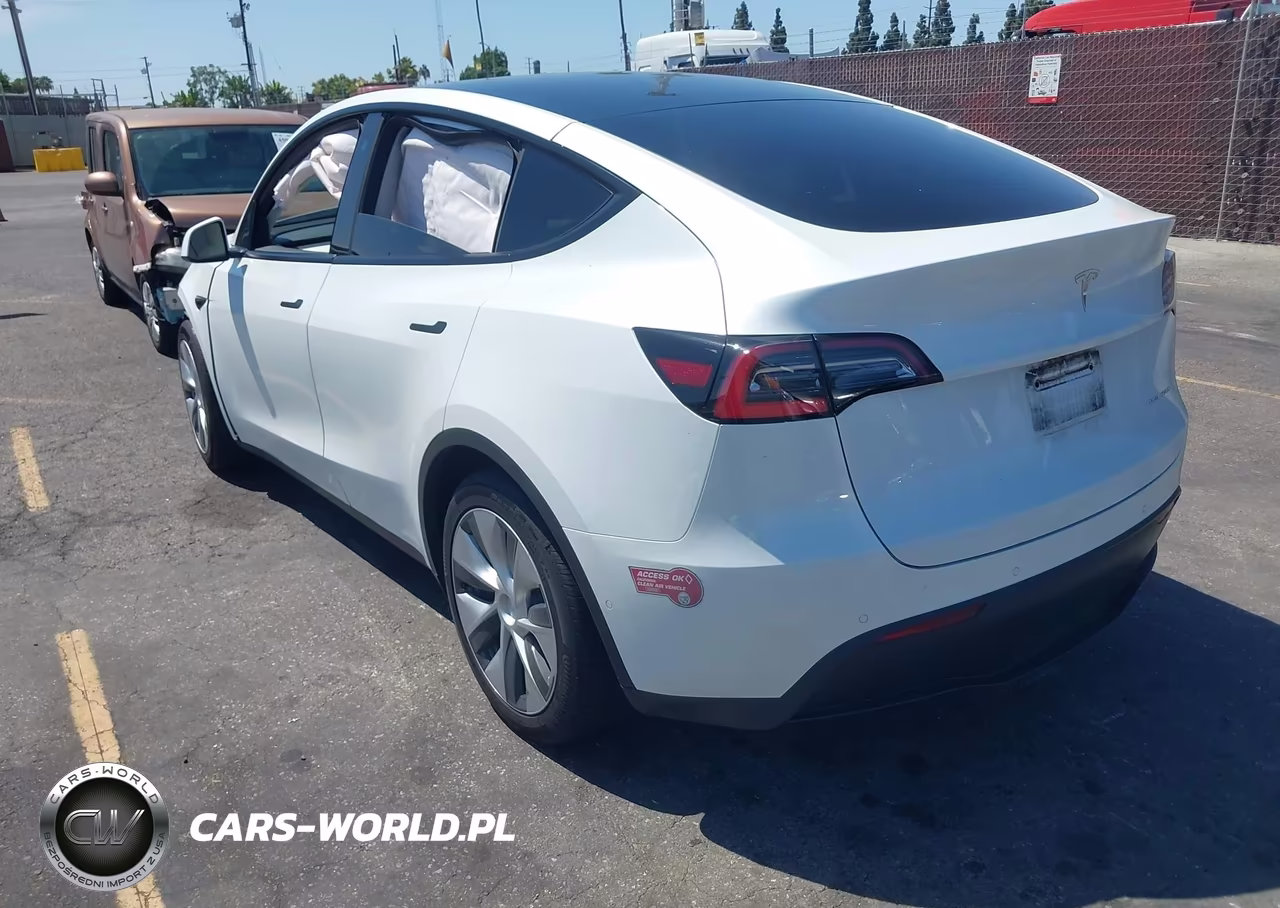 2021 Tesla Model Y Long Range Dual Motor All-Wheel Drive VIN:5YJYGDEE4MF122250 - 3