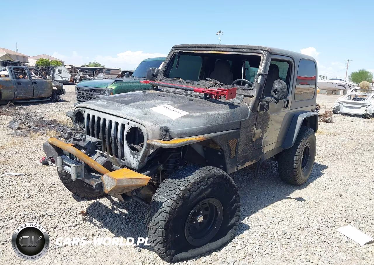 2004 Jeep Wrangler X VIN:1J4FA39S24P752271 - 2