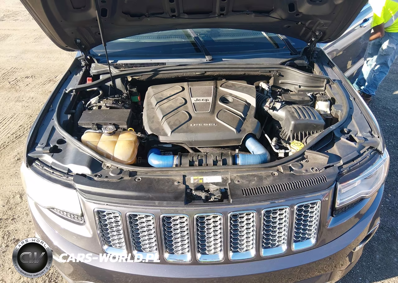 2014 Jeep Grand Cherokee Overland VIN:1C4RJFCM0EC537382 - 10