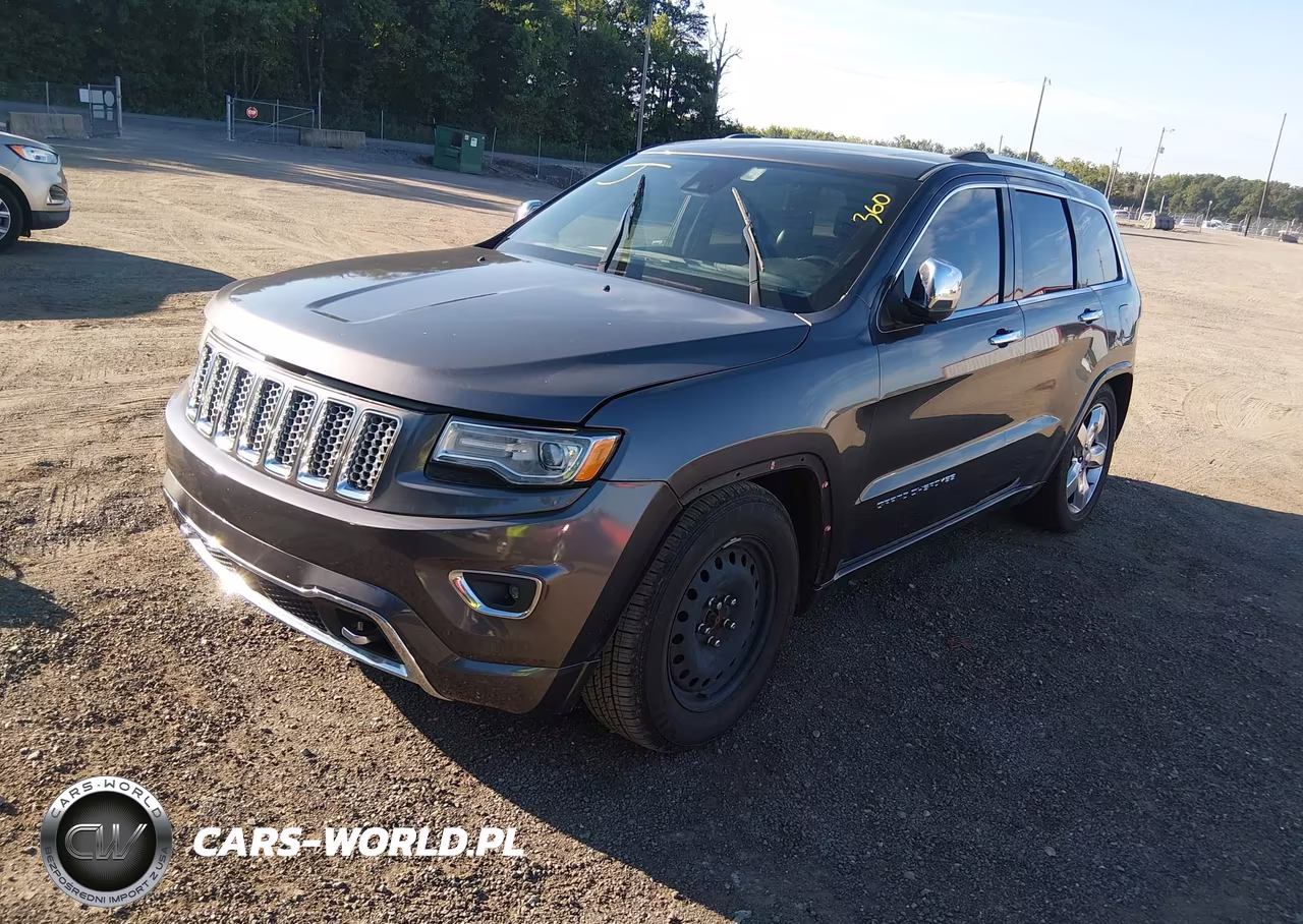 2014 Jeep Grand Cherokee Overland VIN:1C4RJFCM0EC537382 - 2