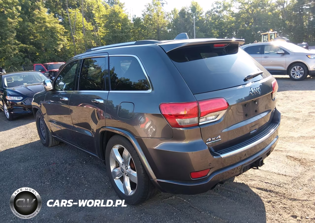 2014 Jeep Grand Cherokee Overland VIN:1C4RJFCM0EC537382 - 3