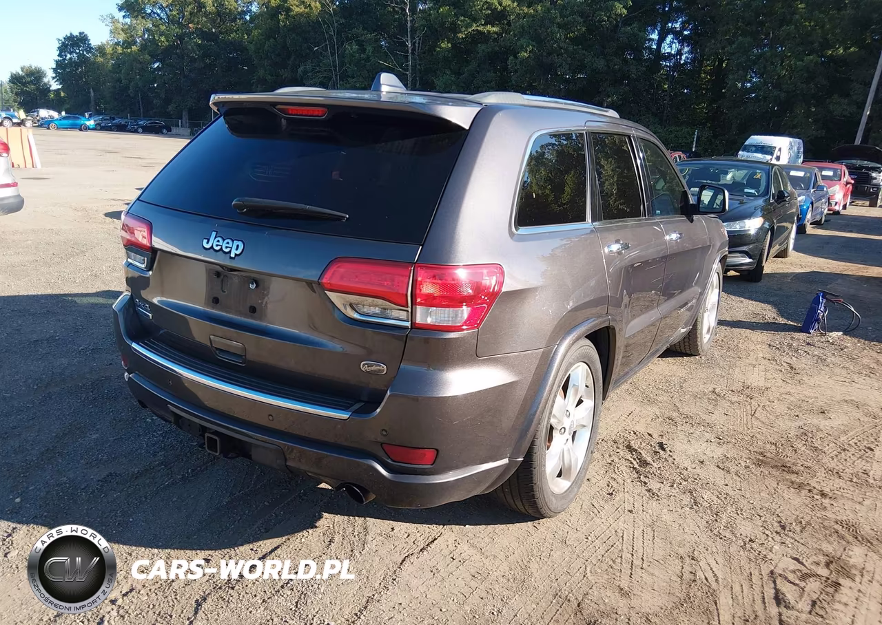 2014 Jeep Grand Cherokee Overland VIN:1C4RJFCM0EC537382 - 4