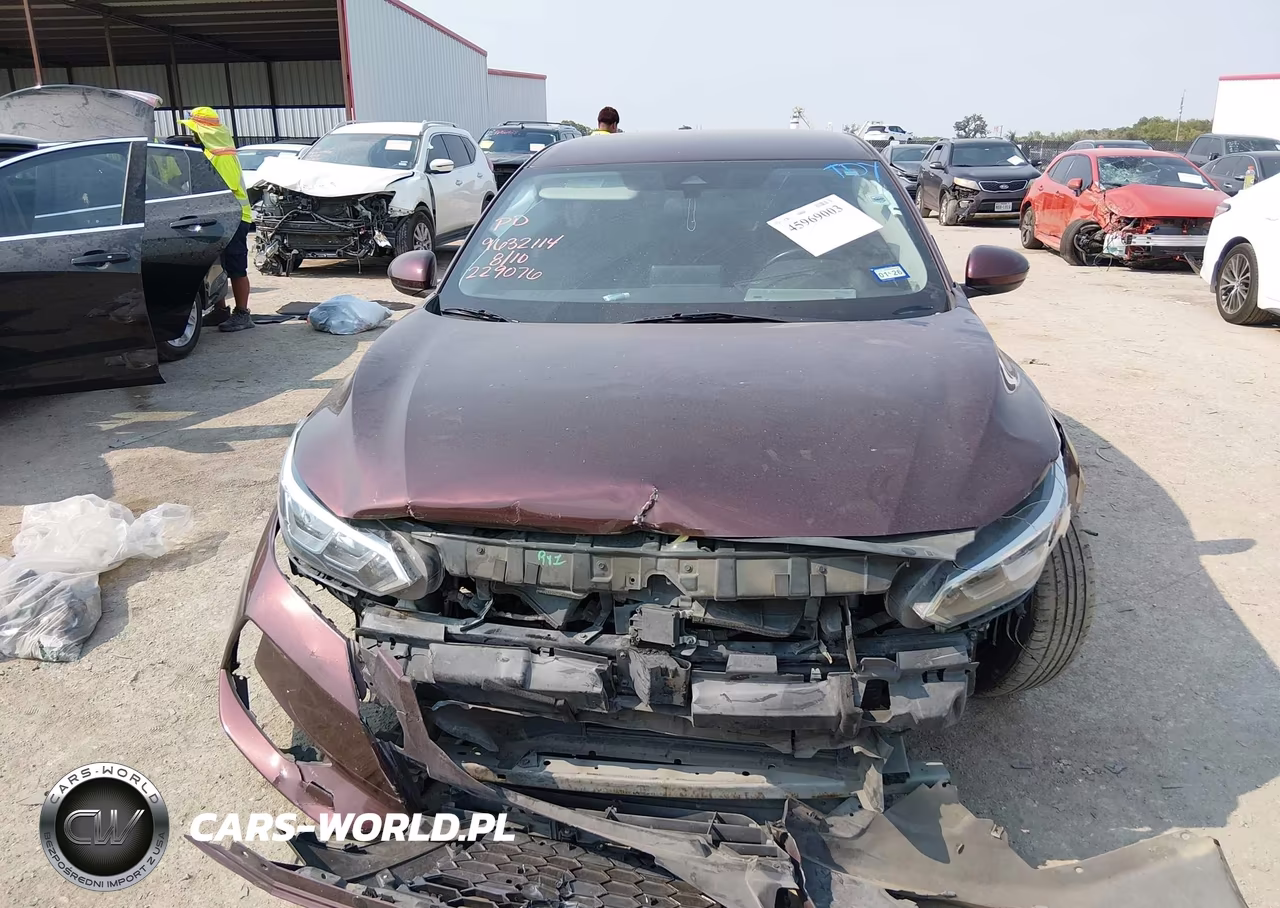 2022 Nissan Sentra Sv Xtronic Cvt VIN:3N1AB8CV8NY229076 - 12