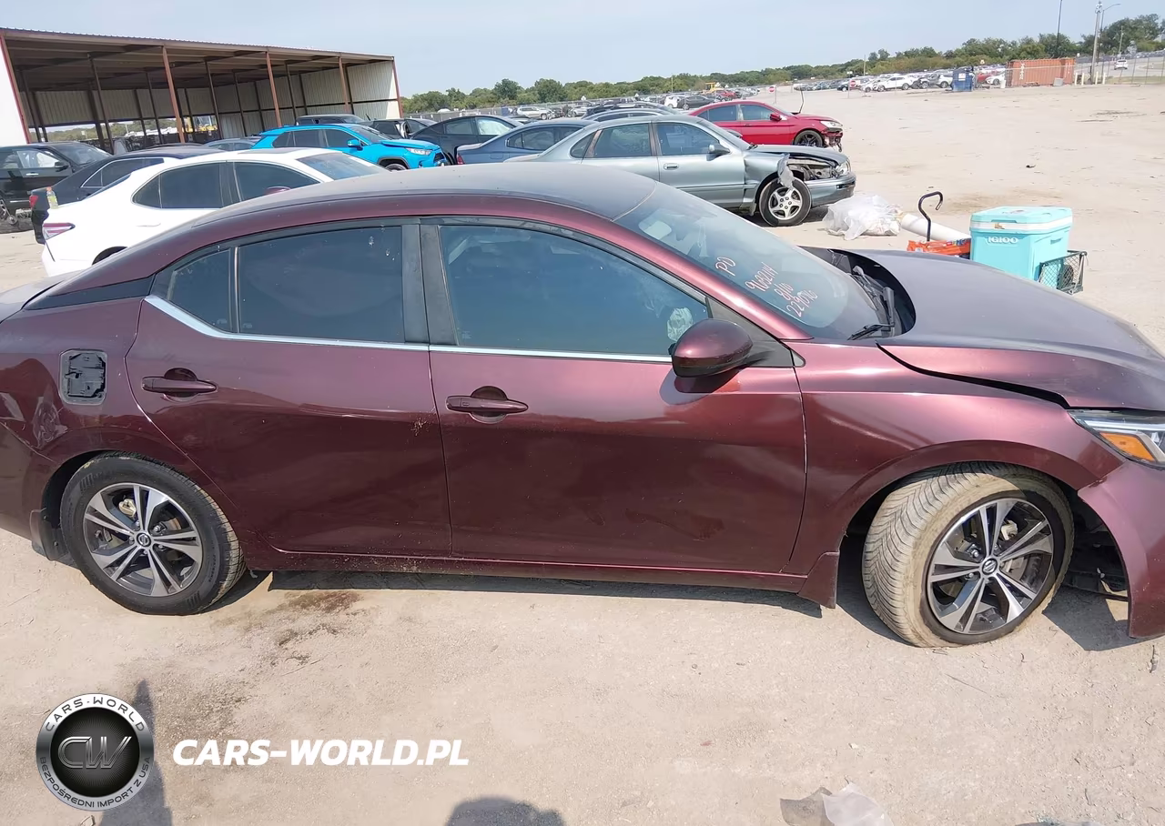 2022 Nissan Sentra Sv Xtronic Cvt VIN:3N1AB8CV8NY229076 - 13