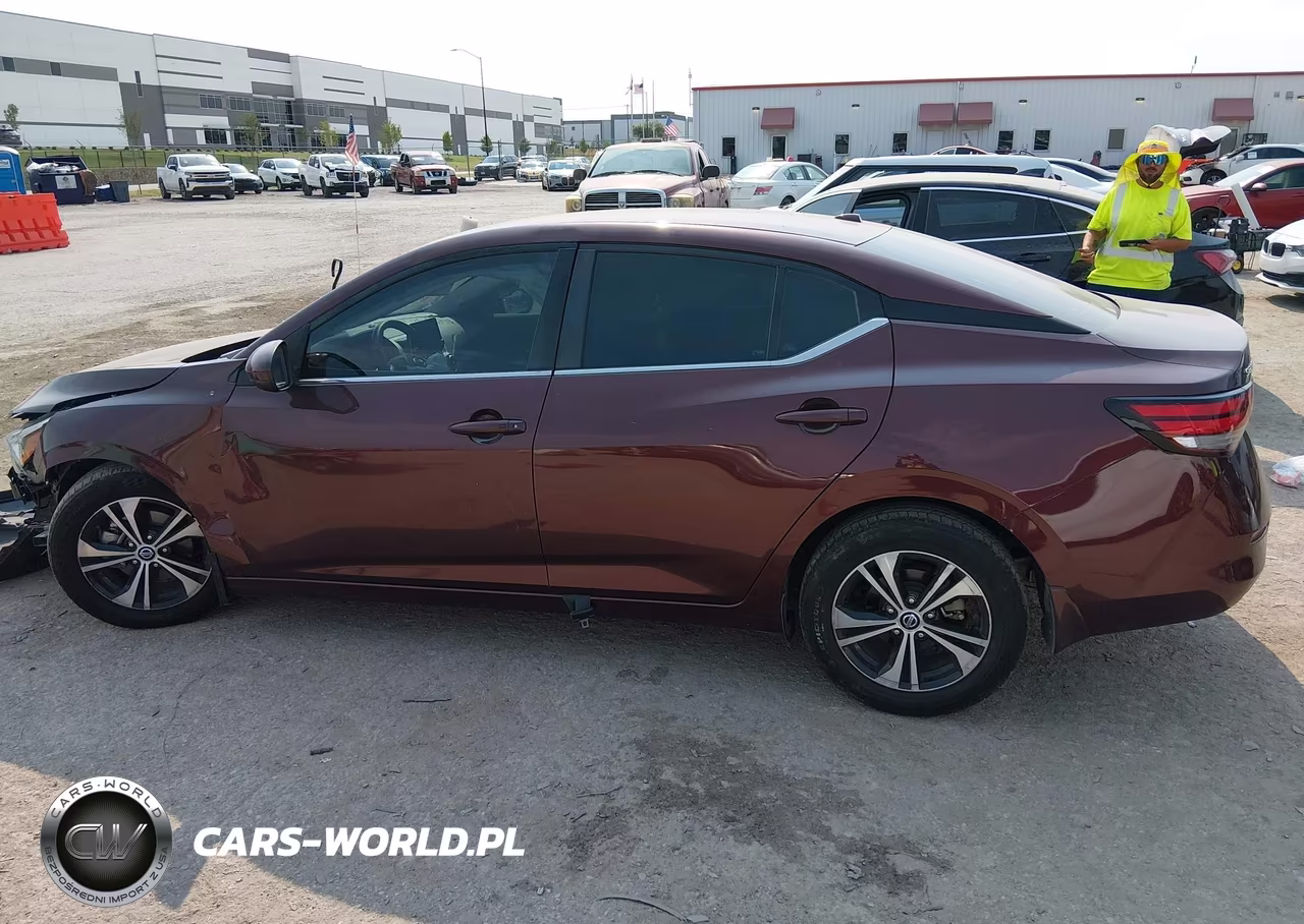 2022 Nissan Sentra Sv Xtronic Cvt VIN:3N1AB8CV8NY229076 - 14
