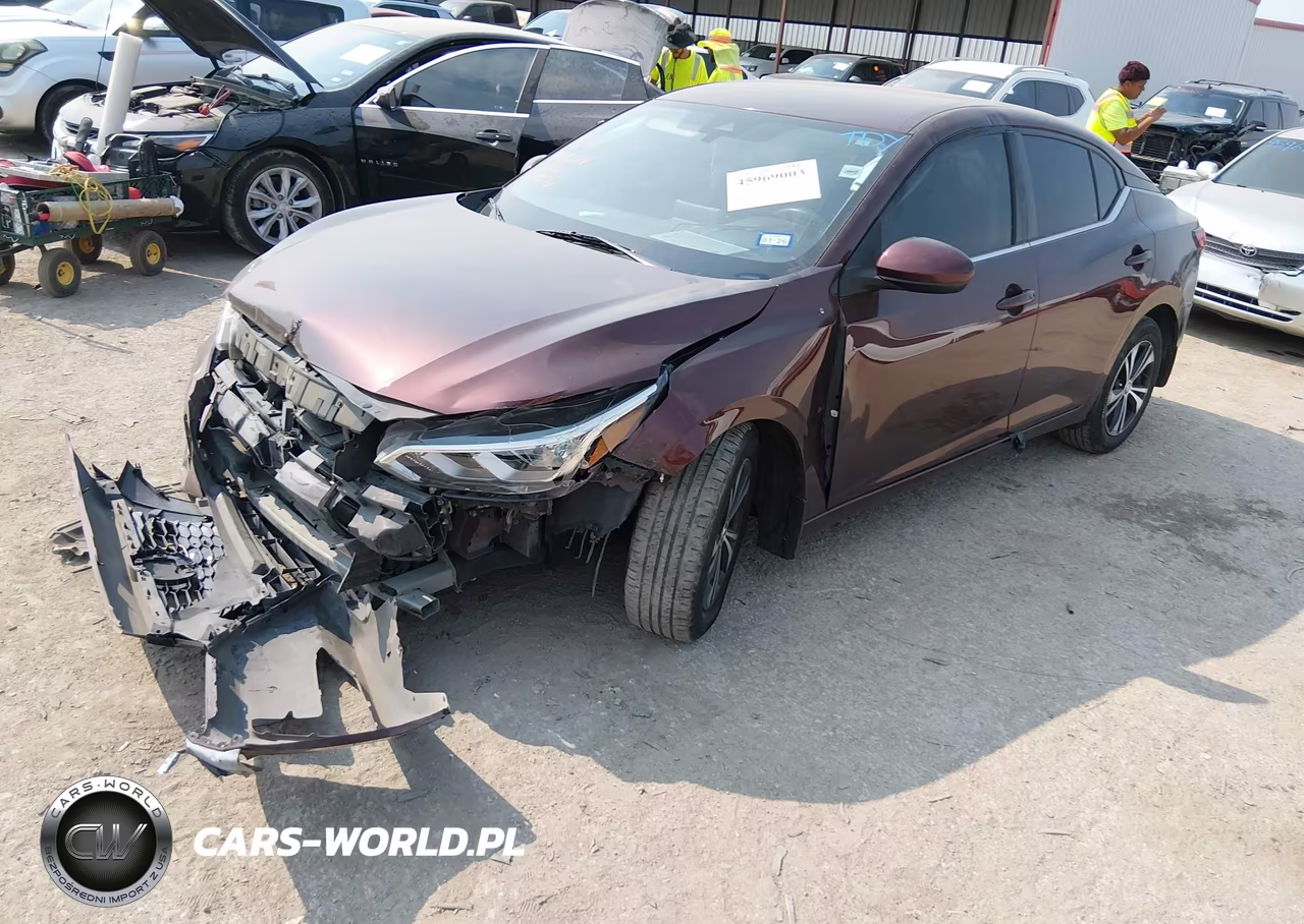 2022 Nissan Sentra Sv Xtronic Cvt VIN:3N1AB8CV8NY229076 - 2