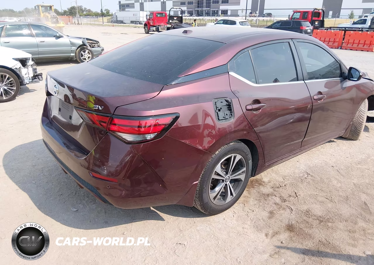 2022 Nissan Sentra Sv Xtronic Cvt VIN:3N1AB8CV8NY229076 - 4