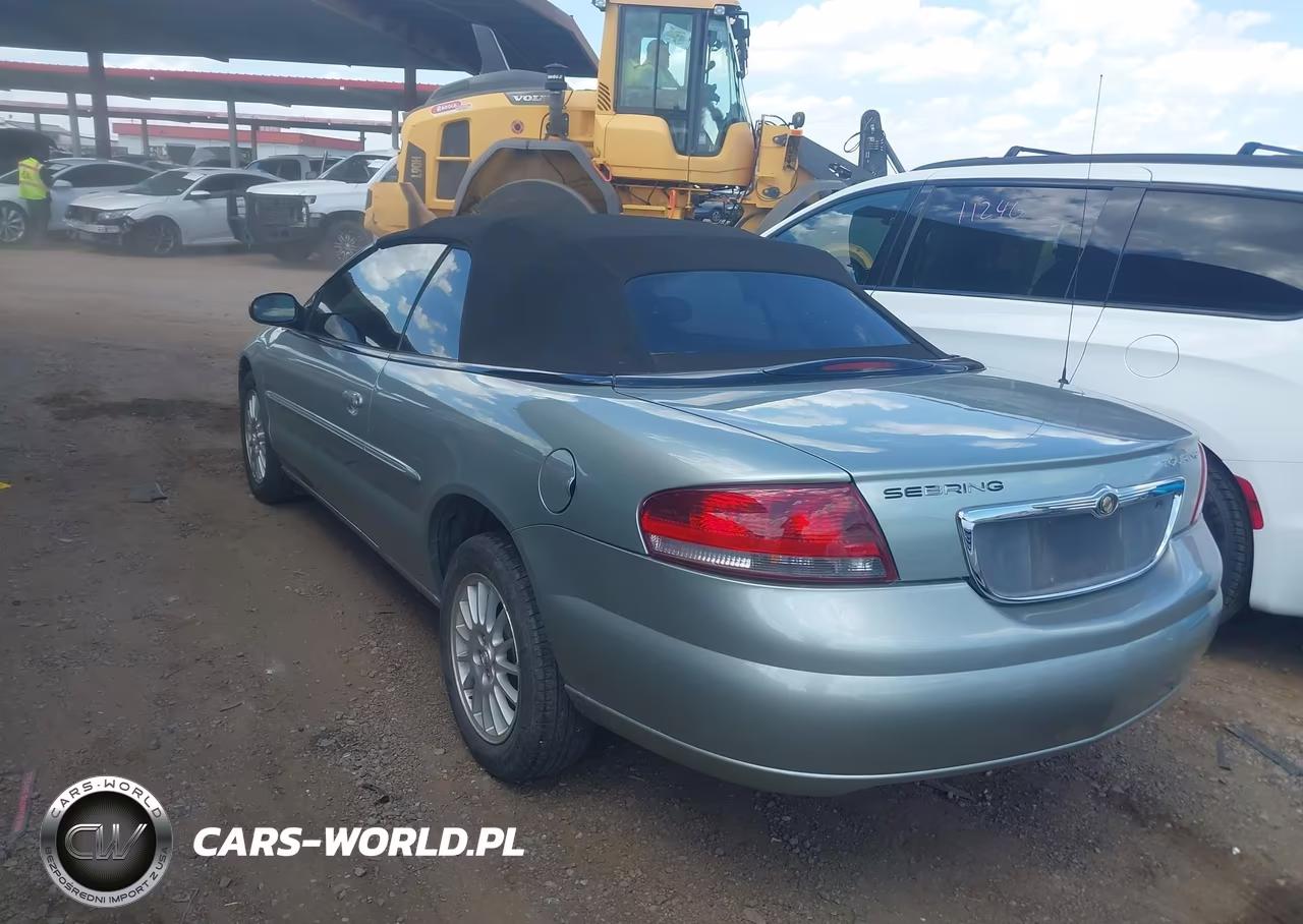 2005 Chrysler Sebring Touring VIN:1C3EL55R25N652652 - 3