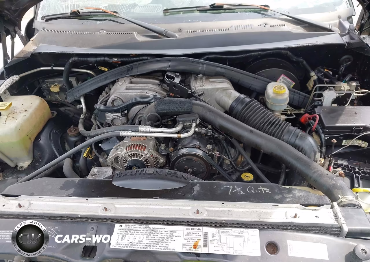 1998 Dodge Ram 2500 St VIN:3B7KF26W7WM221373 - 10