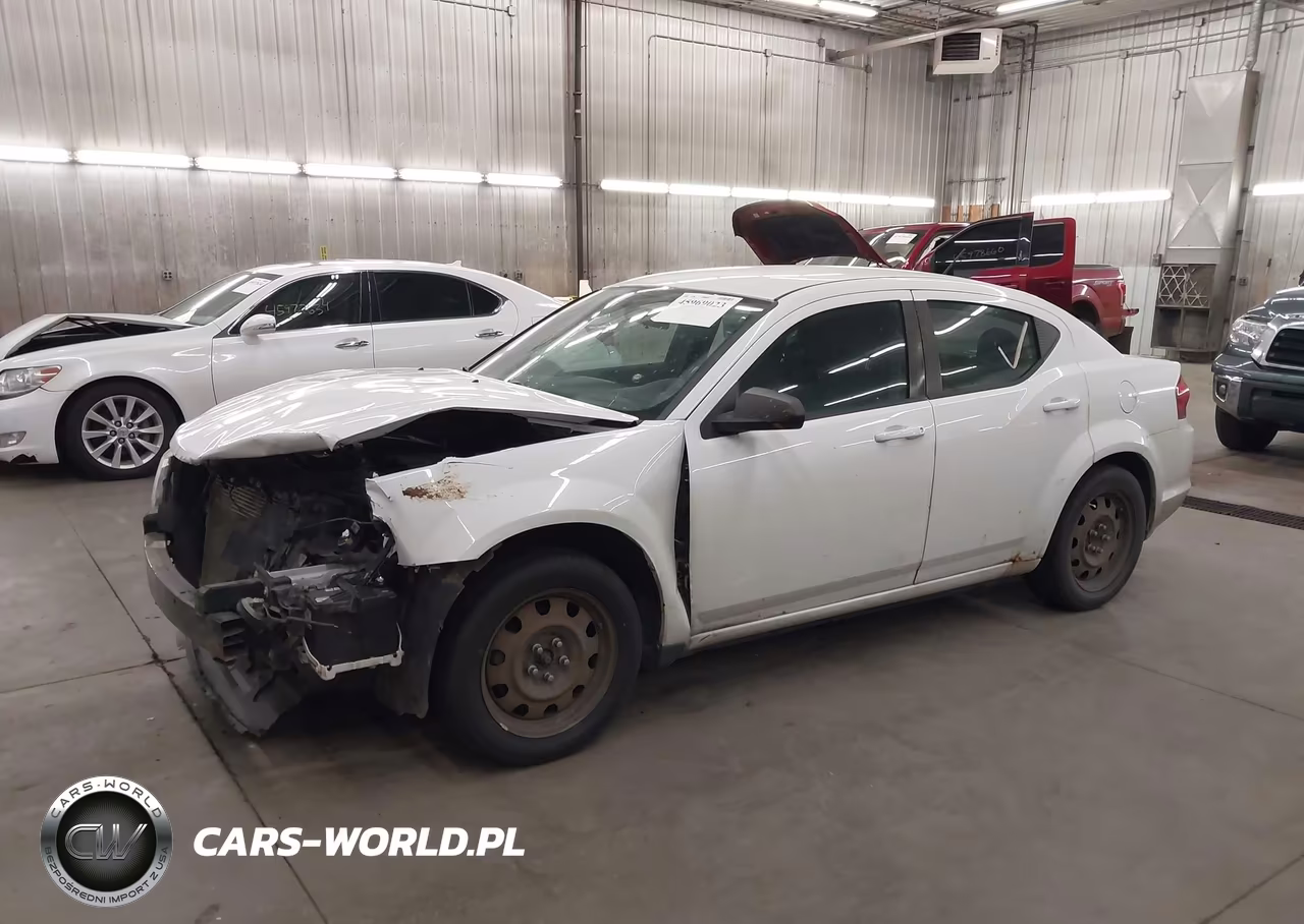 2013 Dodge Avenger Se VIN:1C3CDZAB4DN722753 - 2