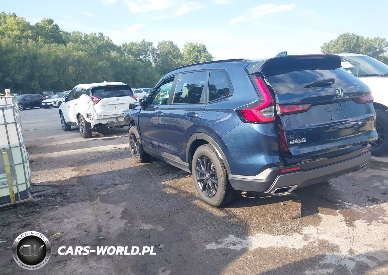 2026 Honda Cr-V Hybrid Awd Sport VIN:7FARS6H51TE075367 - 3