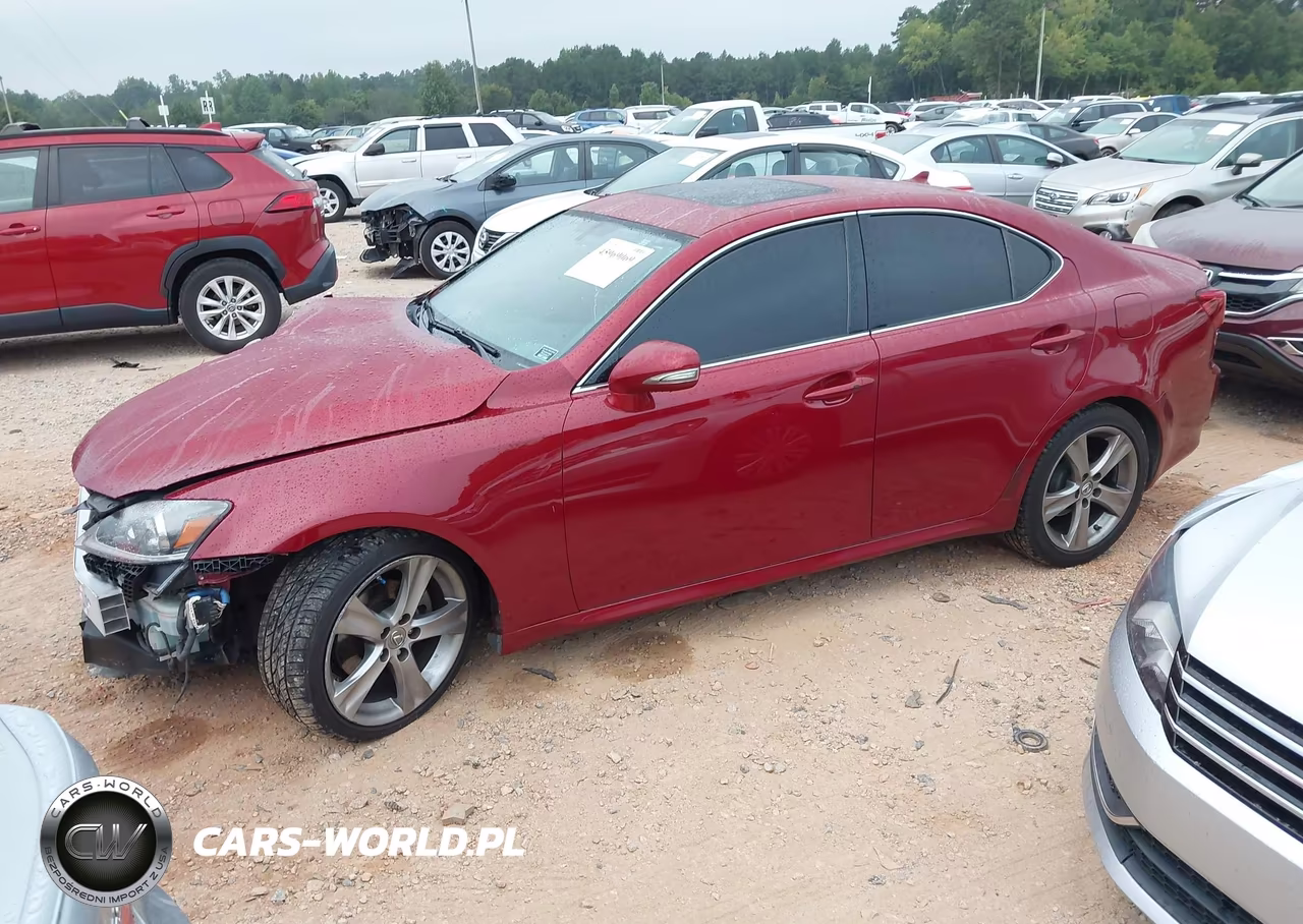 2012 Lexus Is 250 VIN:JTHBF5C20C5162251 - 2