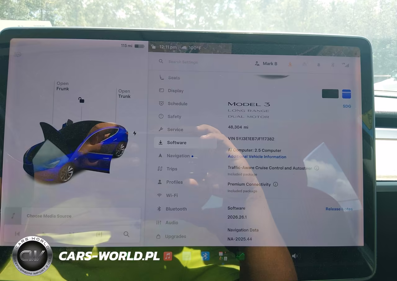 2018 Tesla Model 3 Long Range-Performance VIN:5YJ3E1EB7JF117382 - 7
