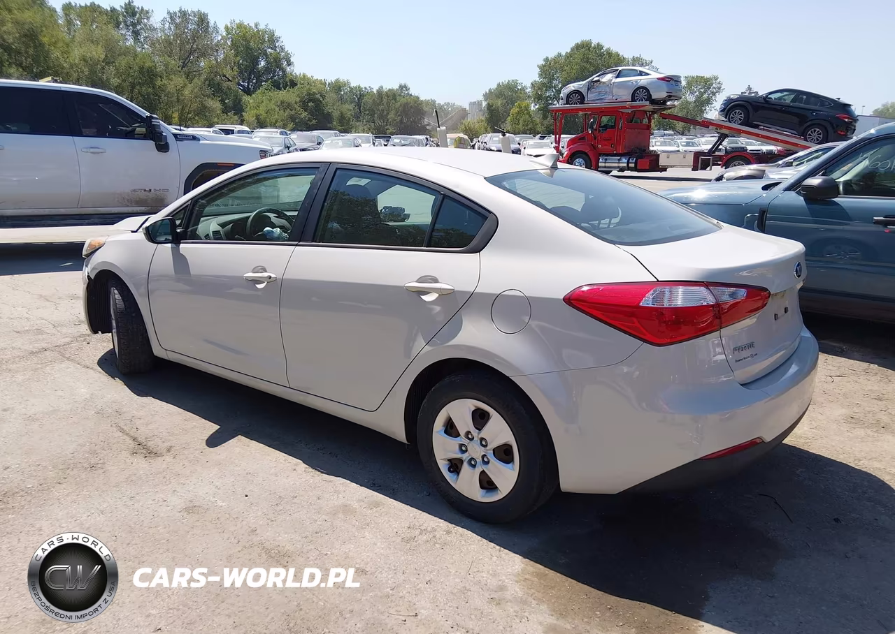 2014 Kia Forte Lx VIN:KNAFK4A69E5181654 - 3