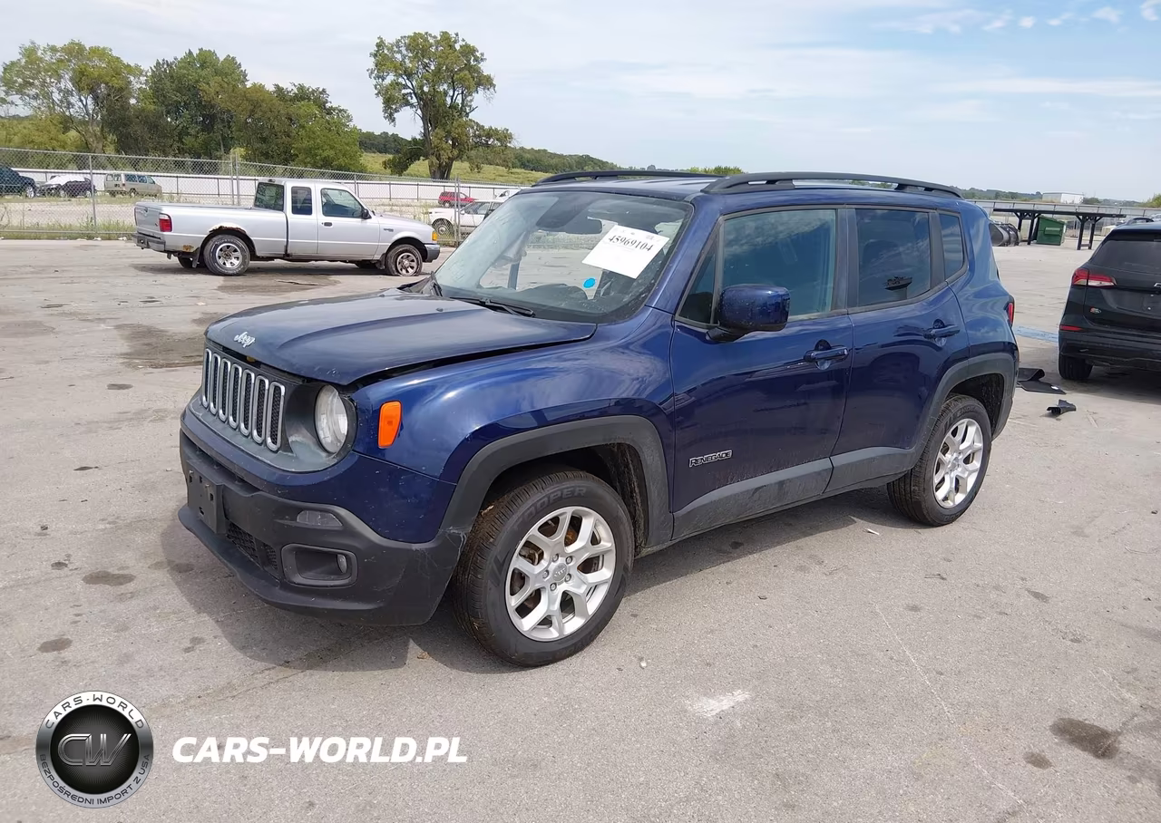 2017 Jeep Renegade Latitude 4X4 VIN:ZACCJBBBXHPF70310 - 2