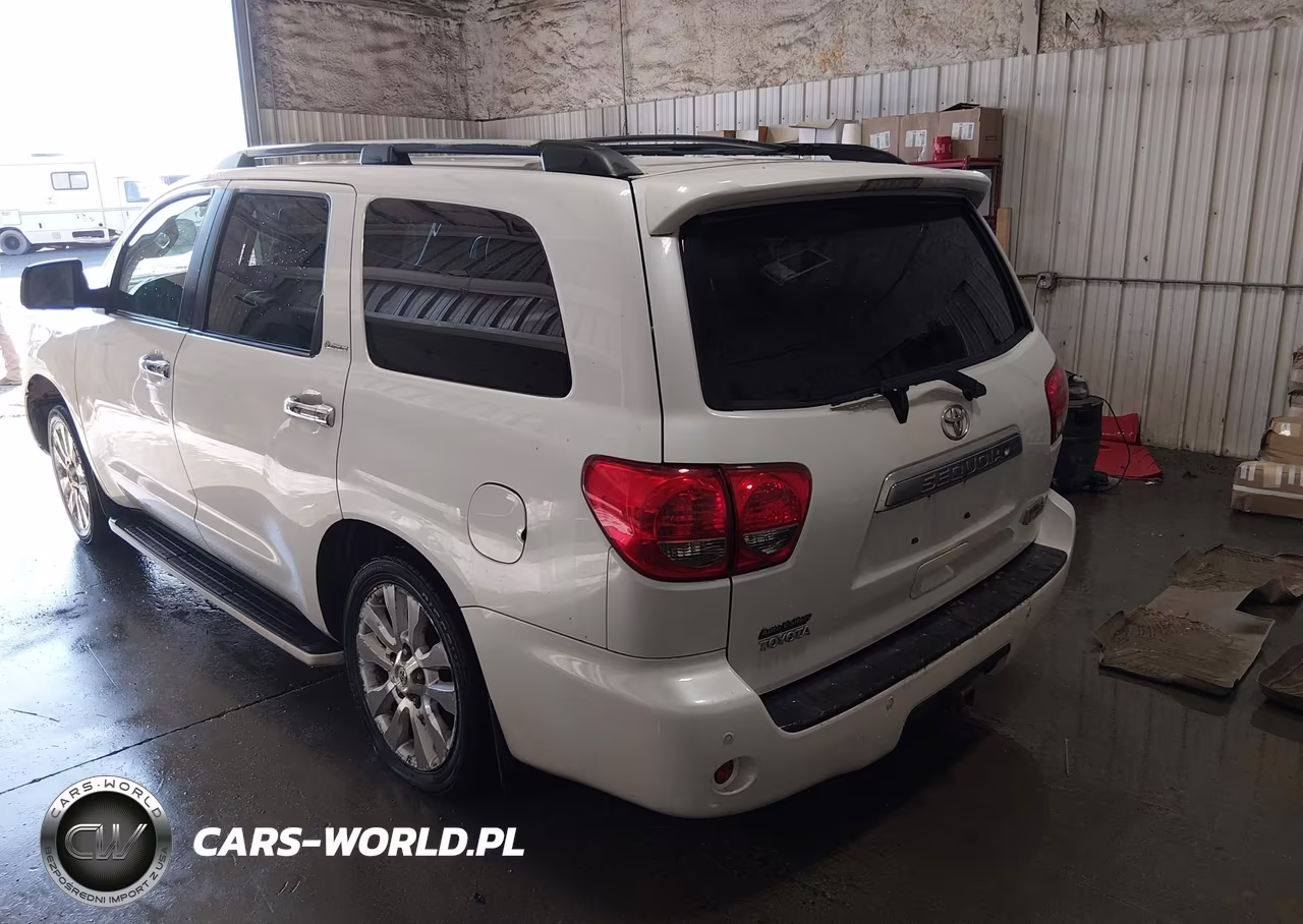 2008 Toyota Sequoia Platinum 5.7L V8 VIN:5TDBY67A78S006261 - 3
