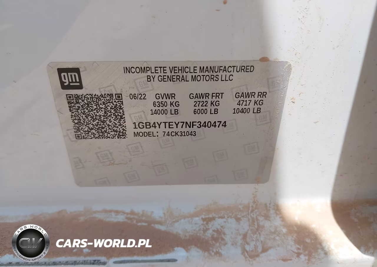 2022 Chevrolet Silverado 3500Hd Chassis Lt VIN:1GB4YTEY7NF340474 - 9