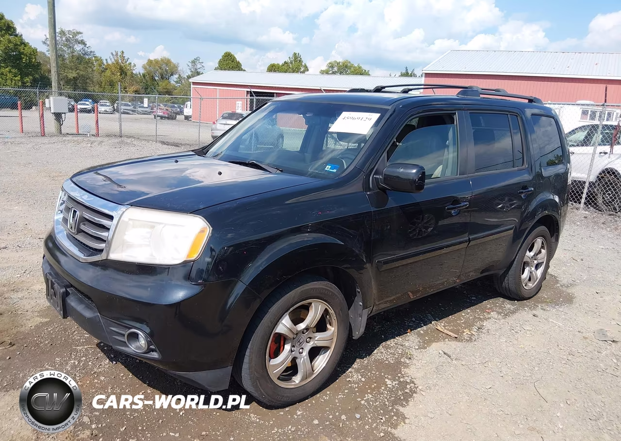 2012 Honda Pilot Ex-L VIN:5FNYF4H50CB050041 - 2