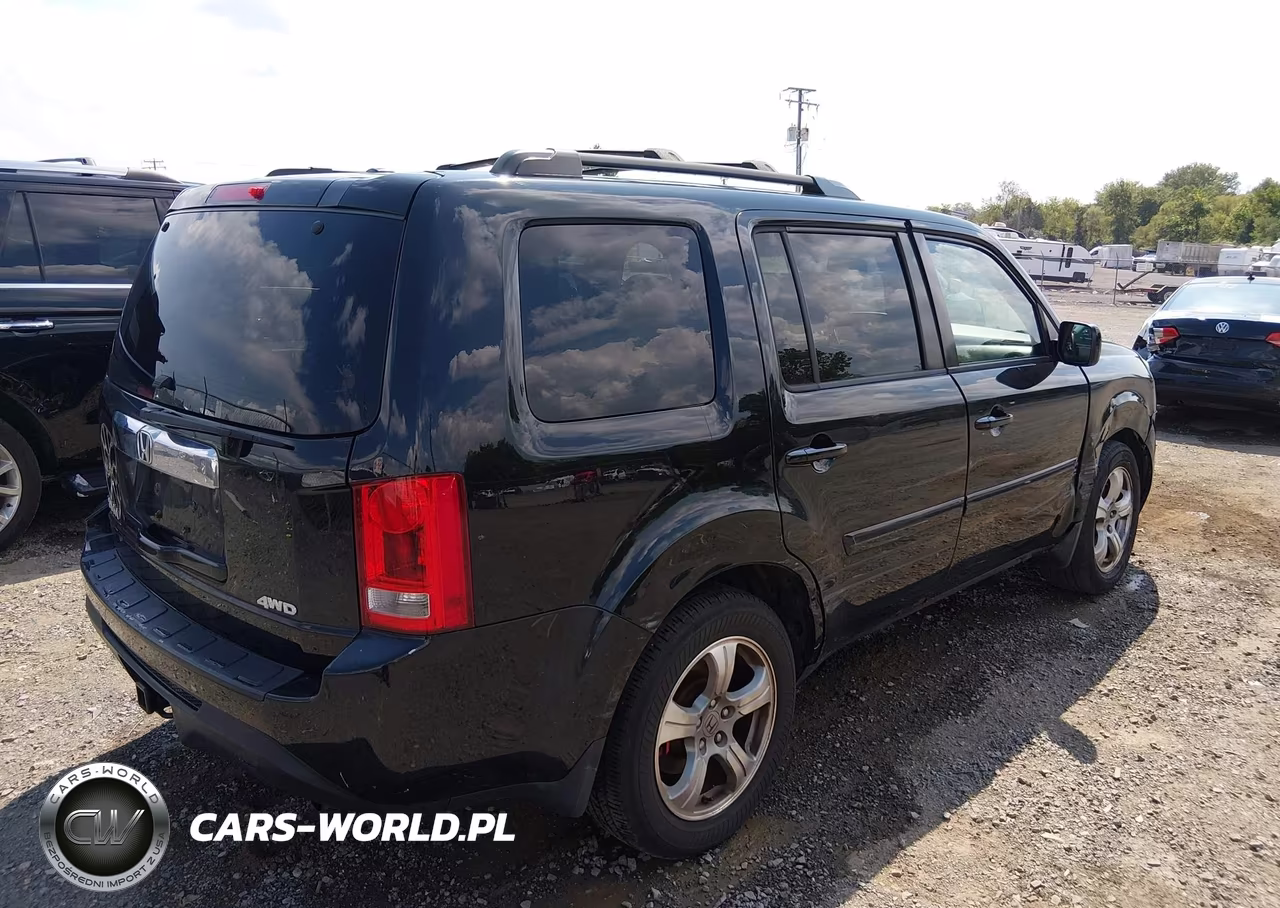 2012 Honda Pilot Ex-L VIN:5FNYF4H50CB050041 - 4