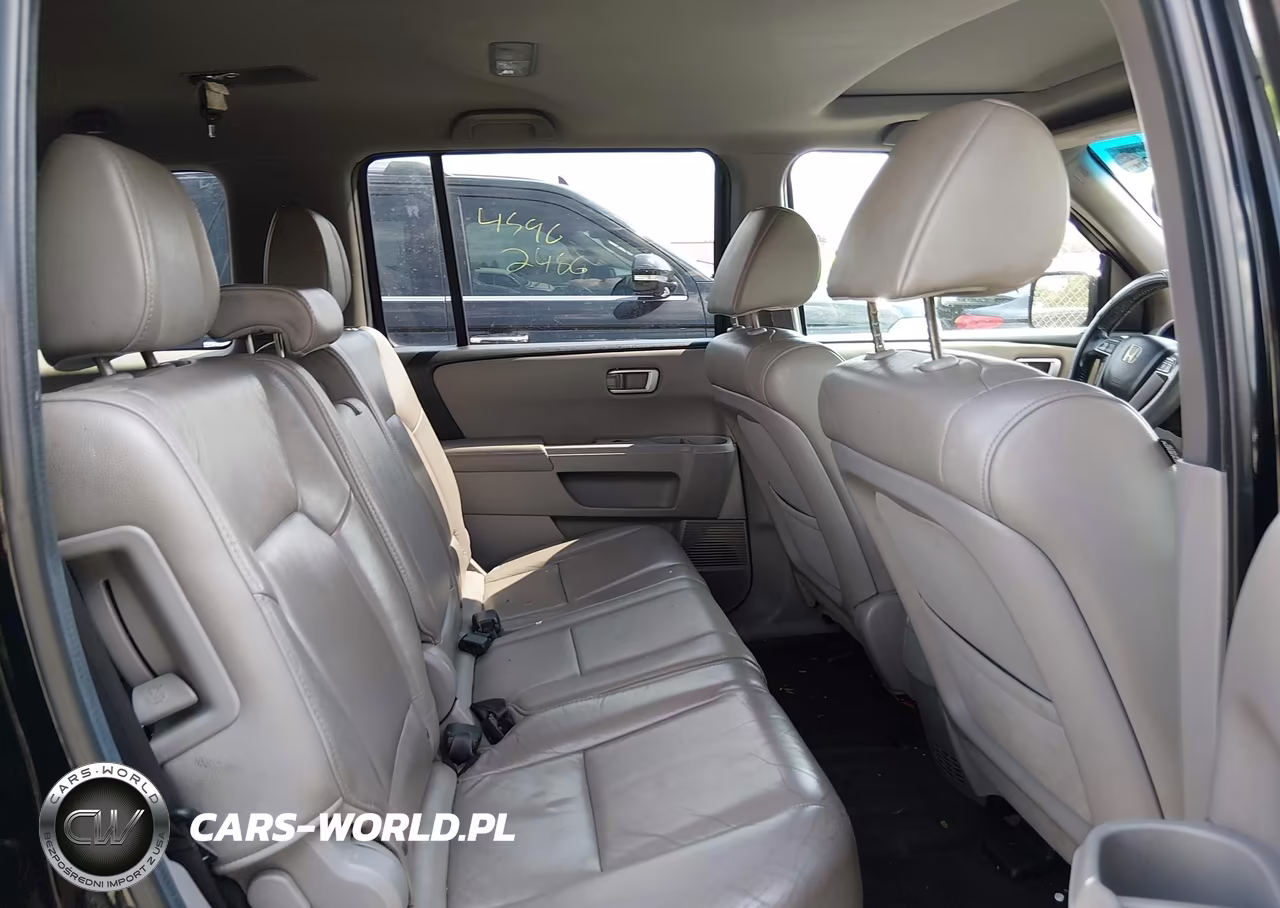 2012 Honda Pilot Ex-L VIN:5FNYF4H50CB050041 - 8