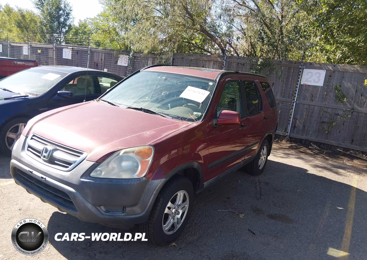 2003 Honda Cr-V Ex VIN:JHLRD78863C036344 - 2