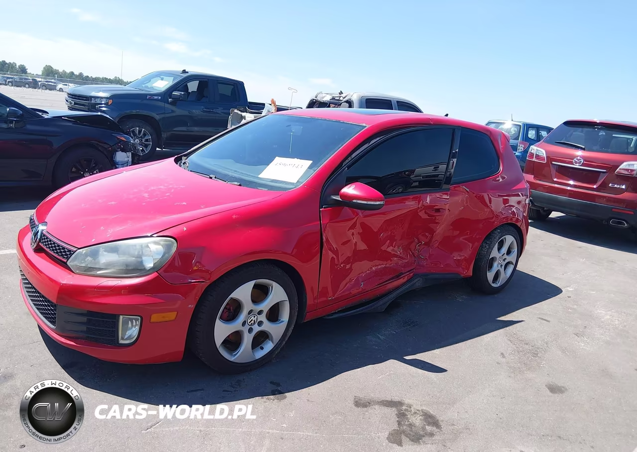 2010 Volkswagen Gti 2-Door VIN:WVWEV7AJ7AW182611 - 2