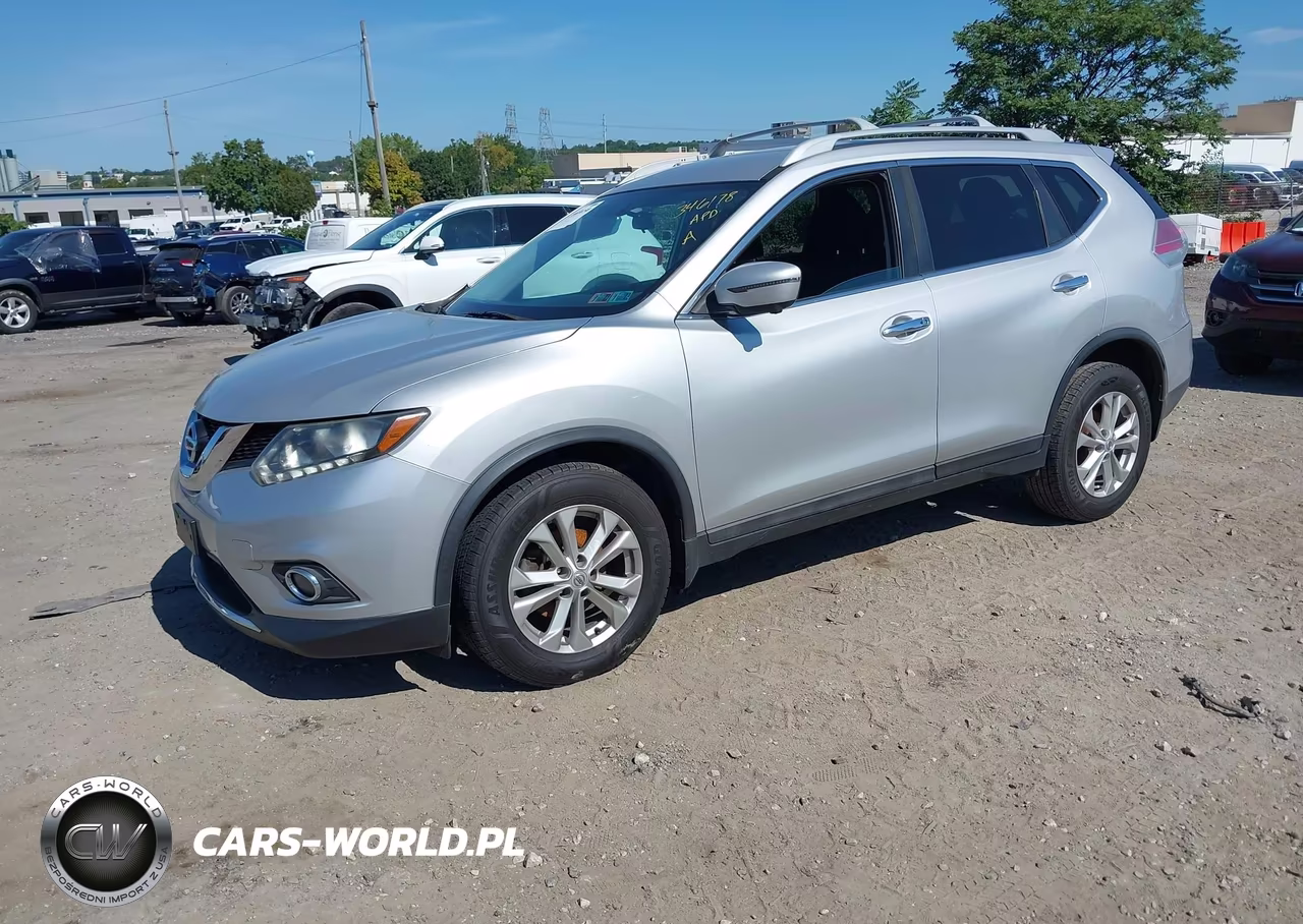 2016 Nissan Rogue Sv VIN:5N1AT2MT3GC916204 - 2