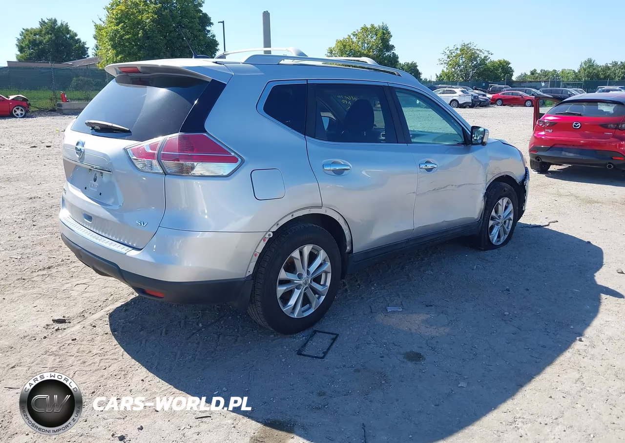 2016 Nissan Rogue Sv VIN:5N1AT2MT3GC916204 - 4