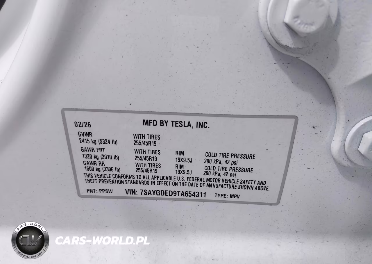 2026 Tesla Model Y Premium Rear-Wheel Drive-Rear-Wheel Drive VIN:7SAYGDED9TA654311 - 9