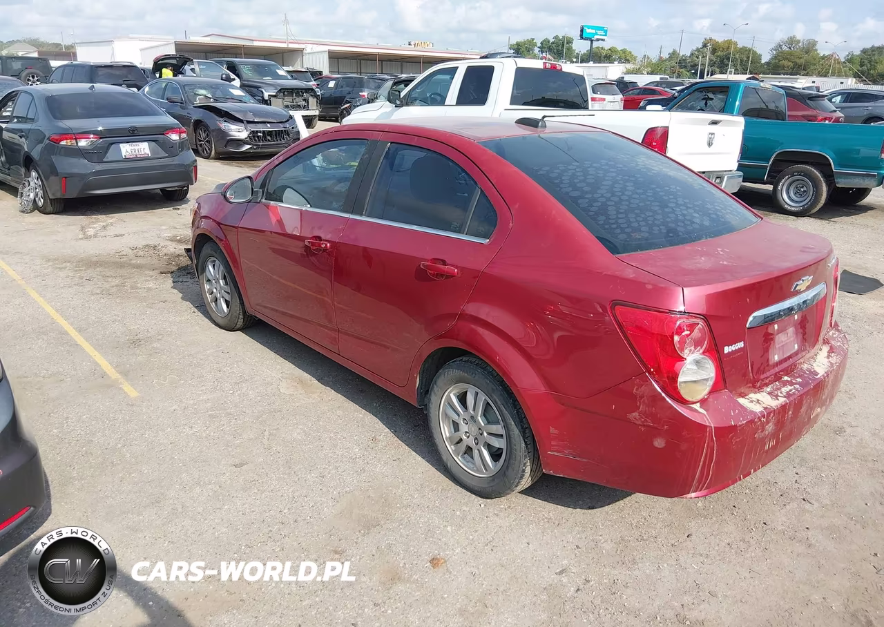 2016 Chevrolet Sonic Lt Auto VIN:1G1JC5SH5G4163816 - 3