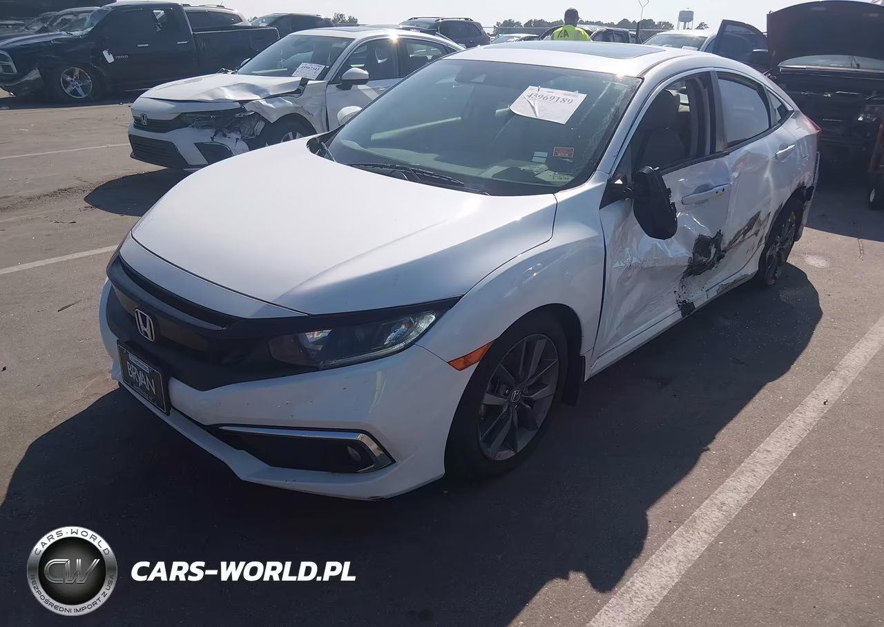 2020 Honda Civic Ex VIN:19XFC1F32LE023302 - 2
