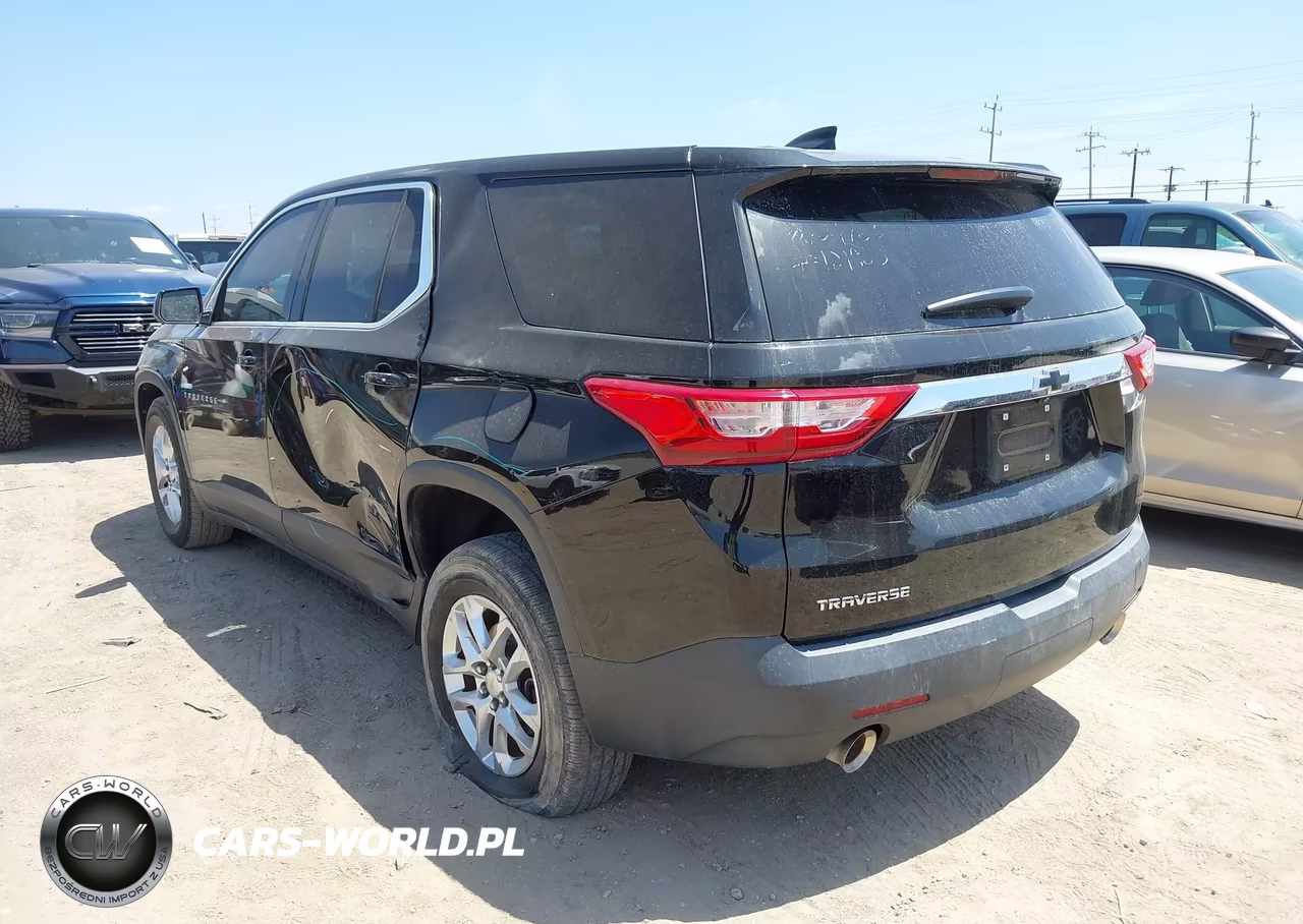 2020 Chevrolet Traverse Fwd Ls VIN:1GNERFKW6LJ143170 - 3