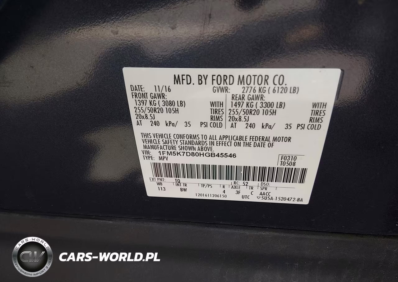 2017 Ford Explorer Xlt VIN:1FM5K7D80HGB45546 - 9
