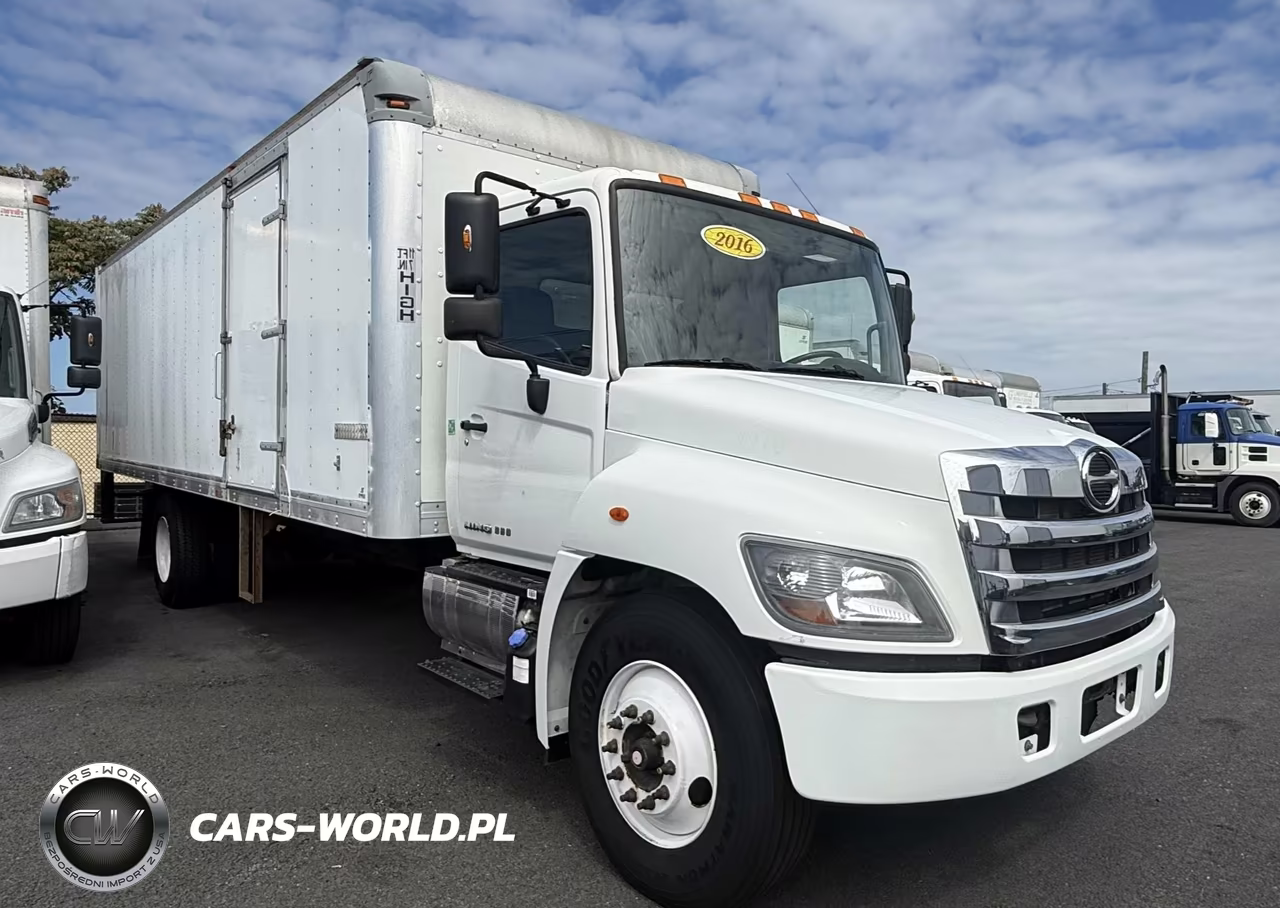 2017 Hino 338 Box Truck – zdjęcie 1 z 13
