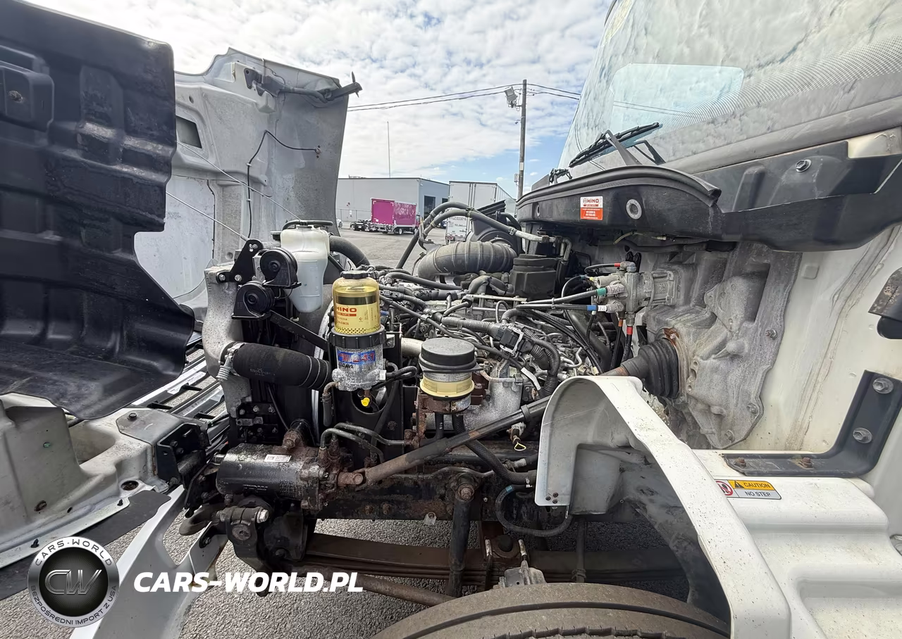 2017 Hino 338 Box Truck VIN:5PVNV8JV9H4S57145 - 9