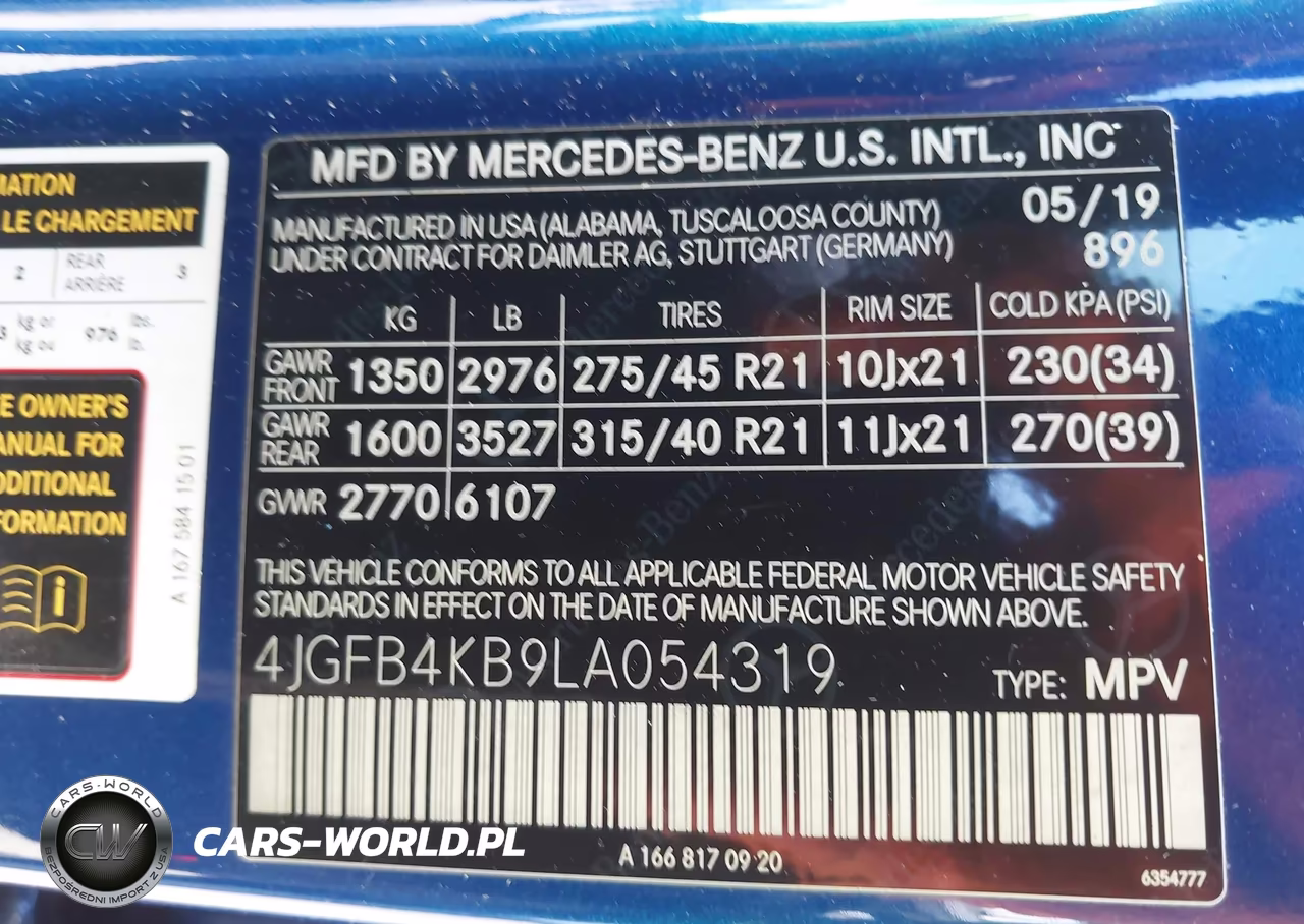 2020 Mercedes-Benz Gle 350 4Matic VIN:4JGFB4KB9LA054319 - 9