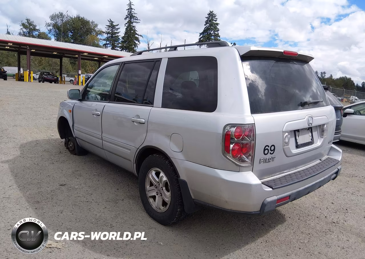 2008 Honda Pilot Vp VIN:5FNYF18208B054442 - 3