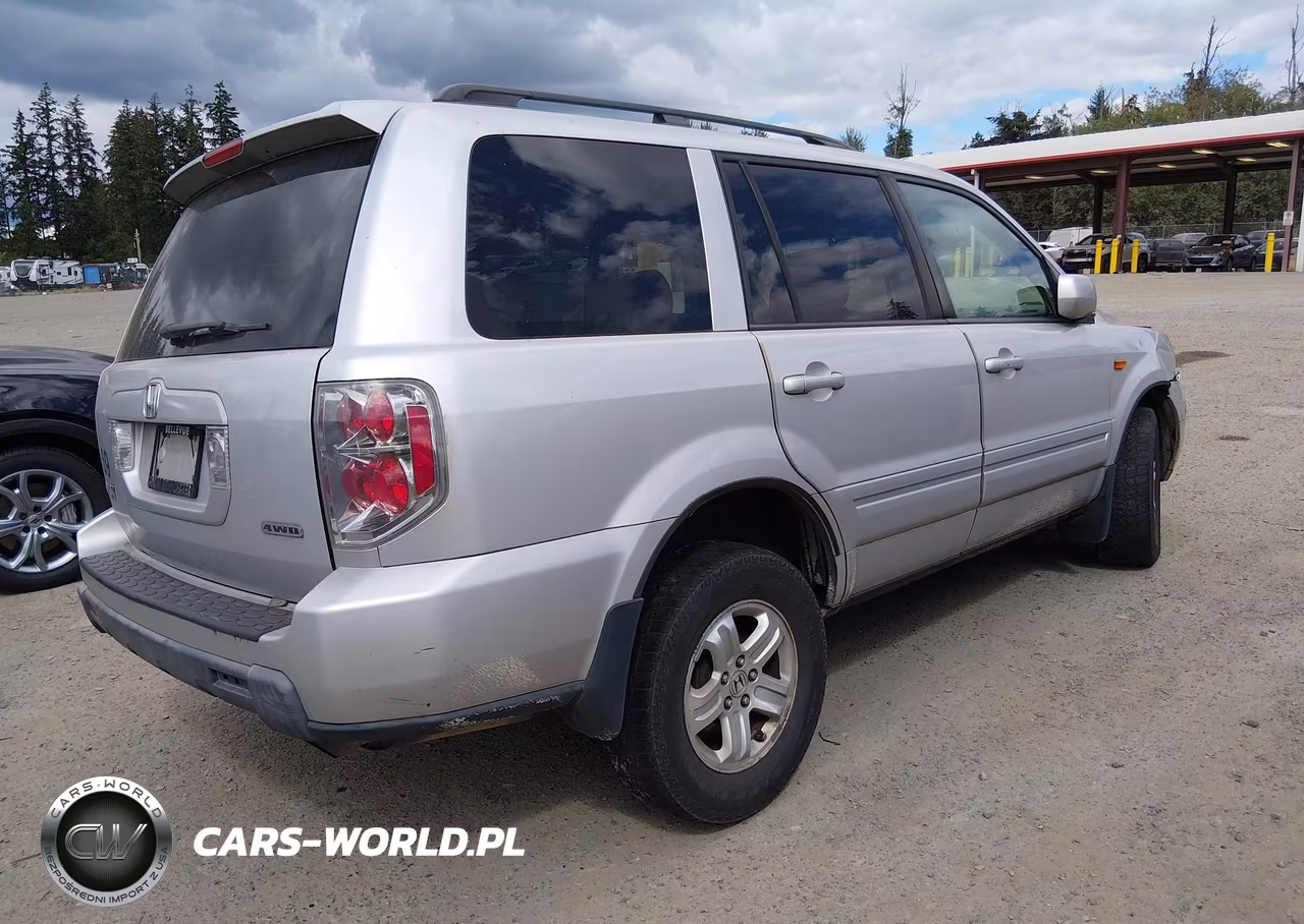 2008 Honda Pilot Vp VIN:5FNYF18208B054442 - 4