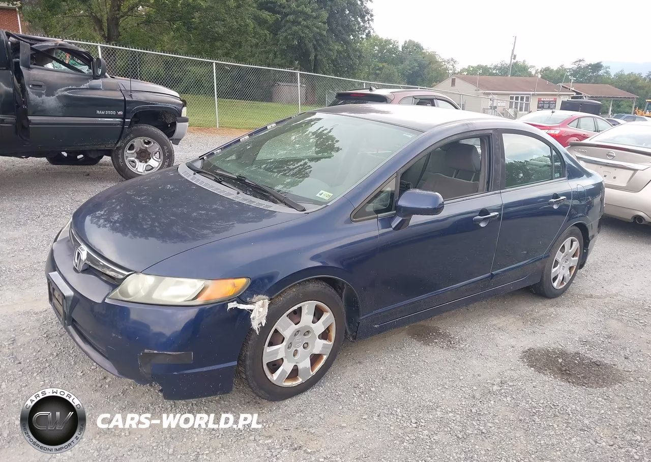 2008 Honda Civic Lx VIN:1HGFA16558L014620 - 2