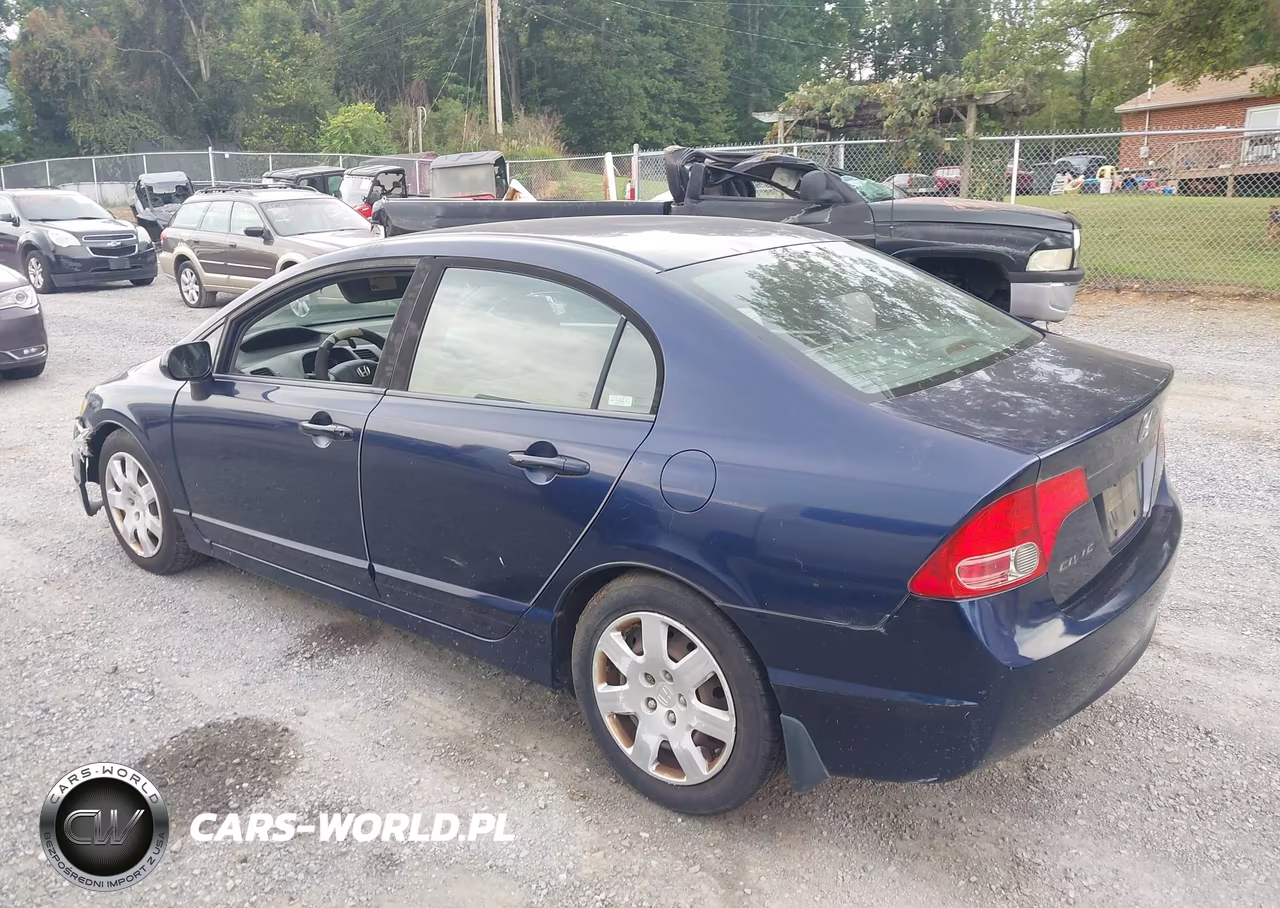 2008 Honda Civic Lx VIN:1HGFA16558L014620 - 3
