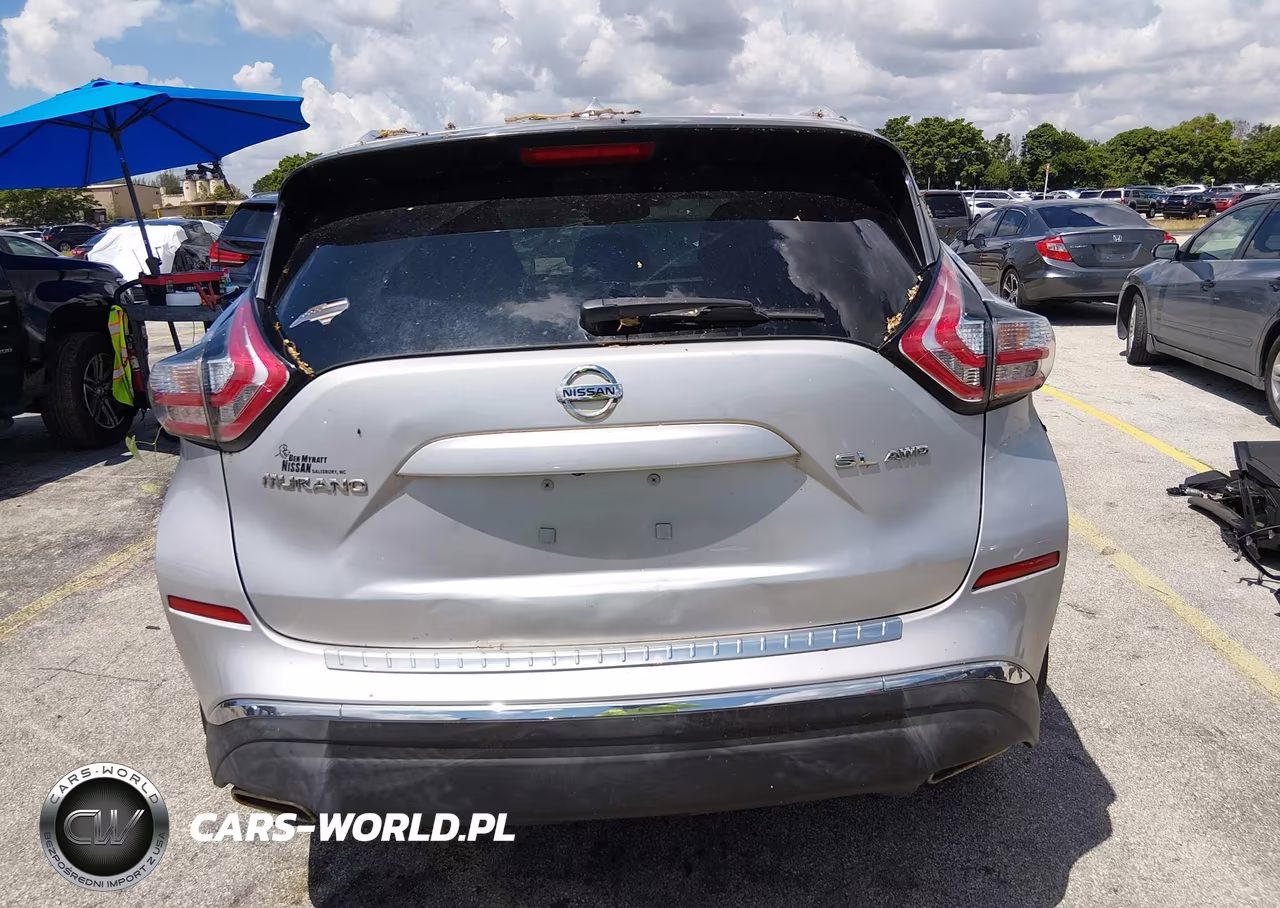 2016 Nissan Murano Sl VIN:5N1AZ2MH6GN116978 - 17