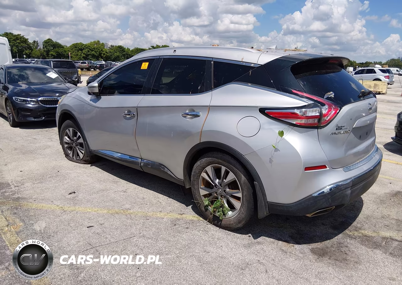 2016 Nissan Murano Sl VIN:5N1AZ2MH6GN116978 - 3