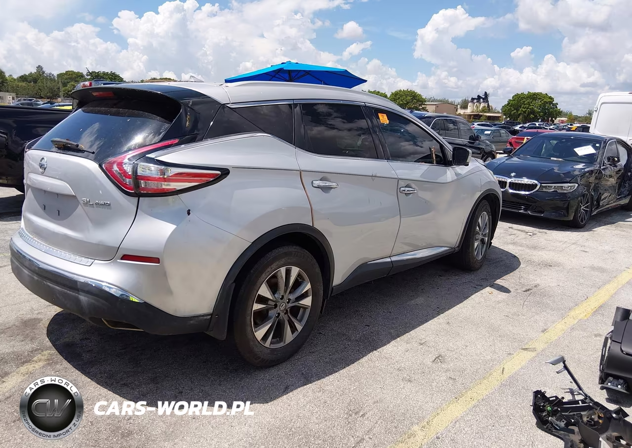 2016 Nissan Murano Sl VIN:5N1AZ2MH6GN116978 - 4