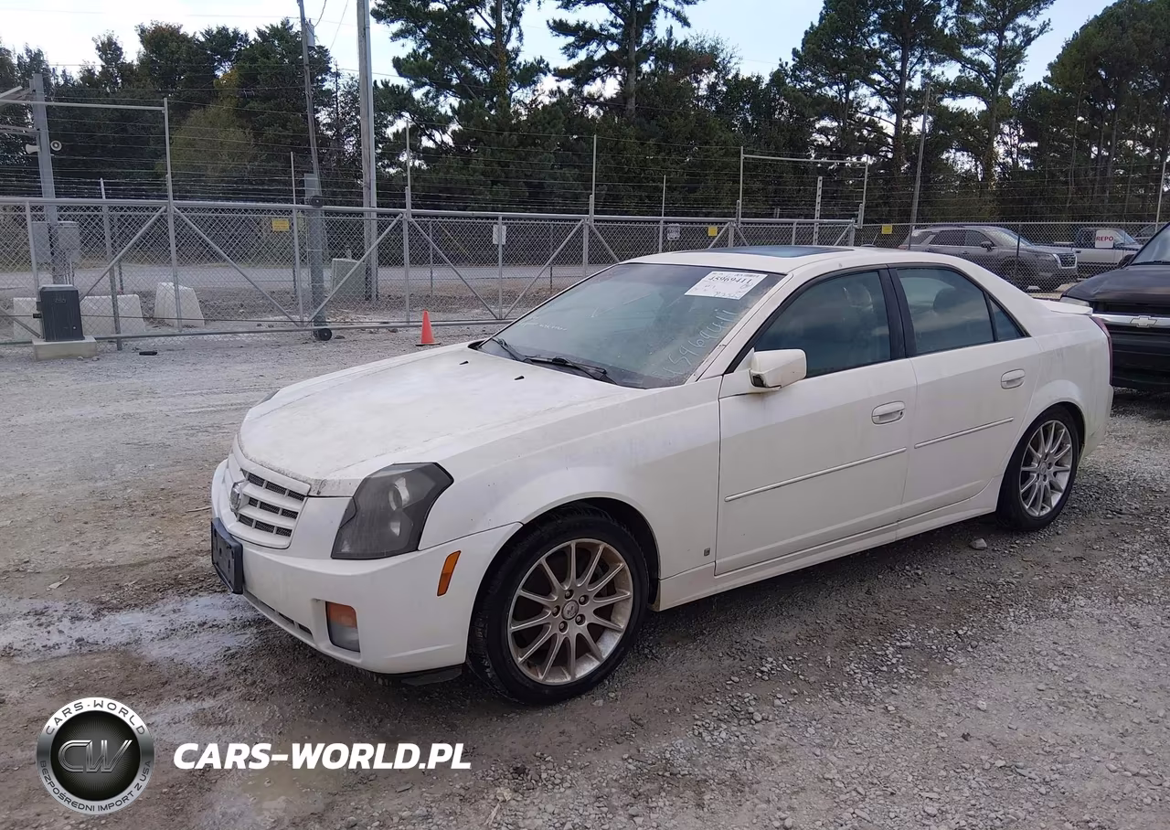 2007 Cadillac Cts Base W-1Sb VIN:1G6DP577370160528 - 2