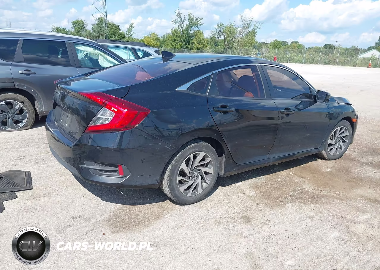 2017 Honda Civic Ex VIN:19XFC2F74HE050842 - 4
